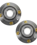 4 Pack Wheel Hub And Bearing Assembly For Mitsubishi Lancer 2.0L 2002-2007 With ABS Sensor Lugs Rear Left And Right Driver And Passenger Side Ball Bearing