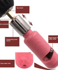 Power Assisted Electric Wire Stripper For 2.5mm Cable, showing hex shank, retractable rod, and alloy cutter head.