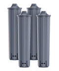 Premium Replacement Water Filters Perfectly Matched For Jura Claris Smart Coffee Systems, 4 Count Pack in gray, designed for Jura machines.