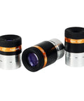 4mm 10mm 23mm Telescope Eyepiece Set With Fully Coated Optics, 62 Degree Wide Field Of View, 1.25 Inch Barrel close-up