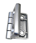 Close-up of 60 X 50Mm Switch Control Distribution Box Door Hinge for electric cabinets; heavy-duty metal cabinet accessory.
