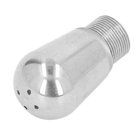 Stainless Steel Coffee Machine Nozzle Head With Four Hole Tip For Frothing Milk Durable Barista Grade Coffee Maker Component close-up