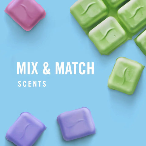Colorful scented wax cubes for Wax Melts Air Freshener With Gain Original Scent Pack Of 8