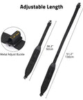 Two Point Shotgun Sling With 6 Shell Holders For 20 Gauge, Non Slip Shoulder Pad showing adjustable length and metal buckle.