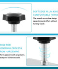 Heavy Duty Drawer Front Install Clamps Set 2 Or 4 Pack With Non Slip Silicone Pads, Adjustable Cabinet Jig Tool for precise installation