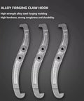 15 Ton Hydraulic Bearing Puller Kit With 2 Jaw And 3 Jaw Configurations For Gear Extraction And Hub Separation Good For Brake Drum And Pulley Removal Handling 33000 LB Capacity Makes Auto Repair Simpler For Mechanics And DIY Fans Handling Flexibility, alloy forging claw hook
