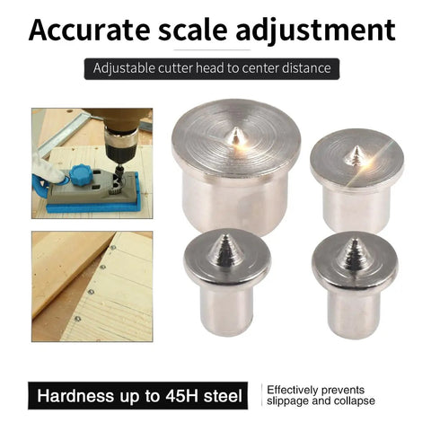 Dowel Center Point Set For Woodworking Hollow Dowel Pin Alignment Tool Marker Drill Guide For Accurate Holes 4 Pack 8 Pack