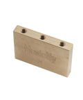 Solid Brass Tremolo Block 34mm Direct Fit For Floyd Rose Locking Tremolo Bridges On Original Series Guitars Beefy 6 And 7 String Setup Special Series 6-String 1000 Series 6-String Only Not For 7-String Models, 34mm