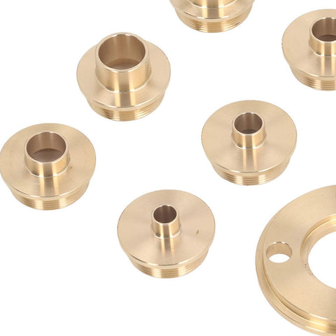Professional Grade Brass Router Guide Kit 11 Piece Template Bushing Set 10mm To 30mm Range brass bushings for woodworking.