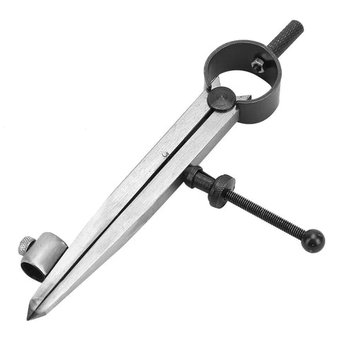 Reliable Smooth Operator Adjustable Rotating Craft Tool Wing Divider Line Scriber Drawing Compass for precise metal layout.