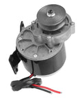 12V DC Geared Motor 250W With Belt Pulley Featuring Pure Copper Windings For Screaming Torque And Whisper Quiet Operation close-up view