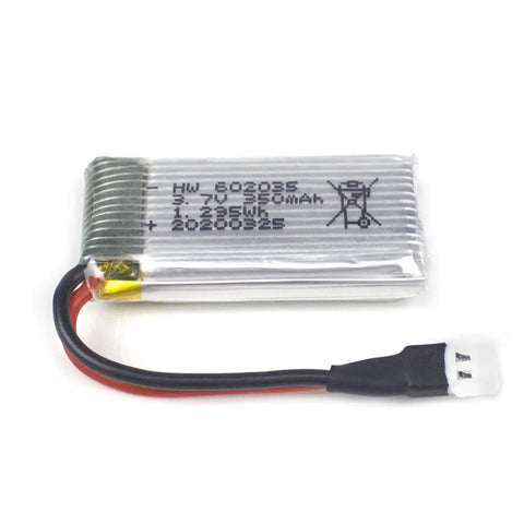 3.7V 350mAh LiPo battery for 4 In 1 Charger And 4 Pack 3.7V 350mAh Rechargeable LiPo Batteries For U12S U12 Helicopter