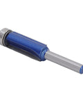 Top Bearing Flush Trim Router Bit 1/4 Inch Shank Nanometer Blue Coating For Woodworking Trimming High Heat Resistance sharp cutting edge tool