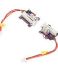 Precision Linear Digital Servo Actuator For Lightweight Rc Airplanes And Drones Featuring Premium Abs Housing Twin Pack with 50mm wires.