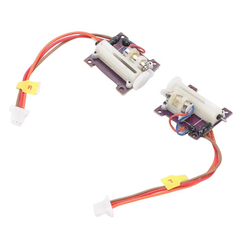 Precision Linear Digital Servo Actuator For Lightweight Rc Airplanes And Drones Featuring Premium Abs Housing Twin Pack with 50mm wires.
