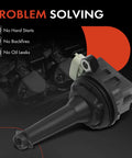 Ignition Coil Pack Set Of 5 For Volvo 2.4L And 2.5L Engines, product close-up with features highlighted.