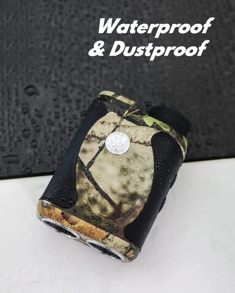 Flat Out Legit Hunting Rangefinder Providing 800 Yard Laser Range Finder Accuracy With Serious Bow Hunting Mode For Crisp Angle Calculations And Reliable Target Lock Vibration Plus Quick Scanning And Rugged Carry Case