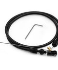 Beefed Up 36 Inch Stainless Braided Throttle Cable For LS1 Engines Chevy 1997 2007 Fits 4.8L 5.3L 5.7L 6.0L LS Swaps Black