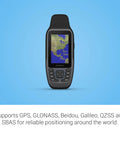 GPSMAP 79sc Marine Handheld GPS With Preloaded BlueChart G3 Coastal Charts, high-resolution display, black design.