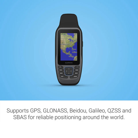 GPSMAP 79sc Marine Handheld GPS With Preloaded BlueChart G3 Coastal Charts, high-resolution display, black design.