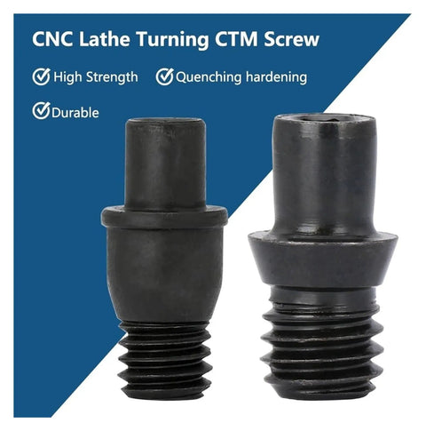 CNC Lathe Turning CTM Screw Tools Set Five Or Ten Piece, Inner Hexagon Pin, Quenching Hardened Cutting Tools