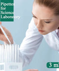 200 Count 3ml Disposable Plastic Transfer Pipettes for Oil Lab and Art Projects Soft Flexible Easy To Use Drip For Precise Mixing Watercolors Science Experiments Craft Work, scientist using 3ml pipette