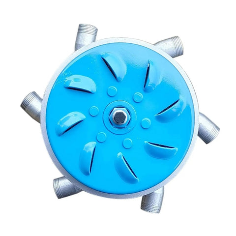 Top view of Beast 3000W Water Turbine Generator For Off Grid Outdoor Use Portable Micro Hydro System With 6 PVC Pipes 50mm 220V