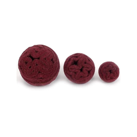 Awesome 3-Piece Red Mushroom Buffing Wheels With 2 3 And 4 Inch Sizes featuring 320 grit for rust removal and surface finishing.