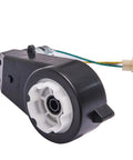 12V DC Motor Gearbox For Kids Ride On Cars With High Torque Drive Engine RS550 40000RPM in black plastic housing