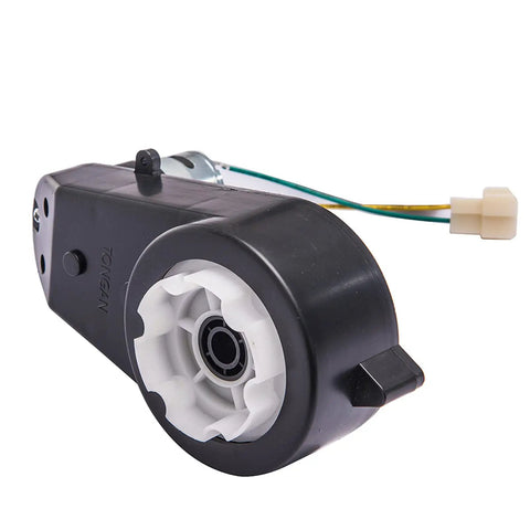 12V DC Motor Gearbox For Kids Ride On Cars With High Torque Drive Engine RS550 40000RPM in black plastic housing