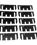 10 Piece Door Hinge Shim Set Stainless Steel Spacers For Door Alignment Gap Filling And Stabilizing Loose Hinges Easy Install
