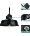 Outdoor Dusk To Dawn Gooseneck Lights Two Pack IP65 Waterproof Rust Resistant Finish with spray paint close-up features