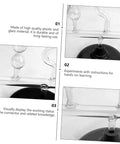 Physics Experiment Equipment Mechanics Kit For Classroom Lab Science Teaching Hands On Demonstration Set With Glass Apparatus