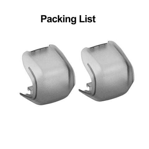Drone Lens Cover Set For DJI NEO 2, 2 Pack Gimbal Protector Caps, shown in gray with protective design