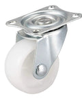 2 Inch Swivel Caster Wheels Made From Durable Polypropylene With 360 Degree Top Plate And Quiet Smooth Rolling 66 Lb Capacity Per Wheel
