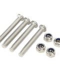 Detachable Docking Hardware Kit For Sportster 883 1200 XL 2004-2017, Beefy Steel And Chrome Plated Screw Set, Replacement