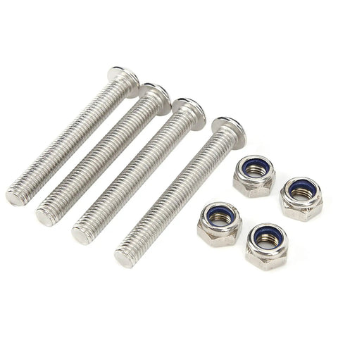 Detachable Docking Hardware Kit For Sportster 883 1200 XL 2004-2017, Beefy Steel And Chrome Plated Screw Set, Replacement