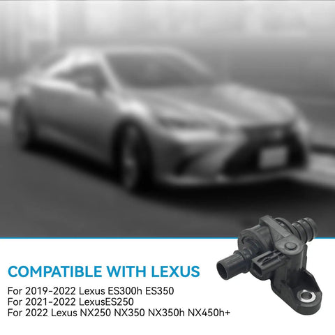 Coolant Water Control Valve Compatible With 2018 To 2023 Toyota Camry Avalon Rav4 And Lexus Es300h Es350 Replaces 1667125010 side view image