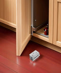 Heavy Duty Stainless Steel Glass Door Hinge For Cabinets And Showers Reinforced And Corrosion Resistant Clamp Style For High Traffic Use Easy Install Adjustable Alignment Fits Various Glass Thicknesses And Mounting Options on cabinet door
