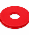 Half Inch Router Table Insert For Ryobi Bt Series Saw Featuring Dead On Friction Fit, red plastic opener for precision woodworking.