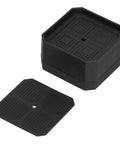 No Slip Furniture Leg Pads Set for Chairs and Tables, Heavy Duty Rubber Feet that Stop Scratches and Noise, Square, Black, 140 characters