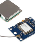 Neo 6M GPS Module Twin Pack With 3 To 5 Volt Power And Large Ceramic Antenna for strong signal, easy setup to flight controllers