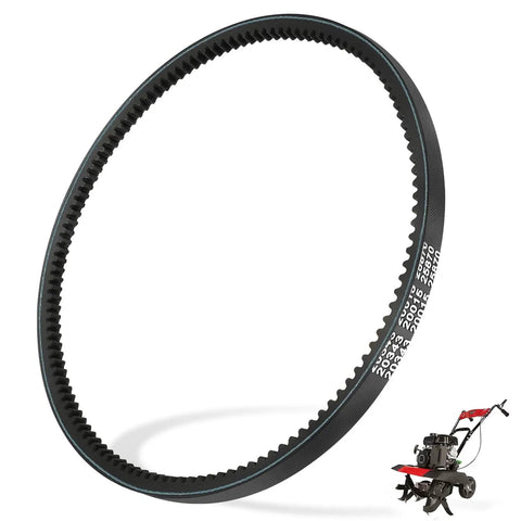 Rear Tine Tiller Drive Belt Replacement For Earthquake Versa Tiller Cultivator 99cc Engine 12x728 Type 4L Tooth Heavy Duty V Belt