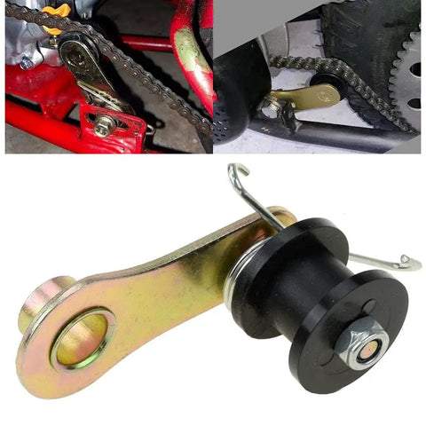 Must Have Heavy Duty All Purpose Chain Roller Tensioner Kit For Powersports Motos That Makes Chain Adjusting A Snap With Sturdy Metal Build And Super Easy Installation on chain