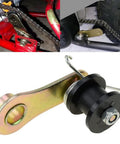 Top Tier All Purpose Chain Roller Tensioner Kit For Your Powersports Rig Easy Install Heavy Duty Metal Chain Adjuster With Extra Roller For Smooth Ride And Long Life Without The Hiccup, black metal chain roller tensioner for motorbike chain alignment