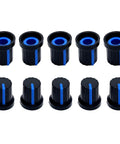 Durable 10 Pack Potentiometer Knobs for 6mm Shaft Rotary Volume Control Replacement for Guitar Pedals and Amps Upgrade ABS Plastic Easy Grip Knobs