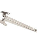4 Pcs Stainless Steel Folding 180 Degree Lid Support Hinges Lid Stay For Furniture Cabinets Cupboards And Doors Durable Anti Rust Construction