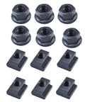 58 Pack Pro Series 7/16 Inch T Slot Hold Down Clamp Kit nuts and blocks for Bridgeport Mill Setup with 3/8-16 Studs