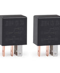 Heavy Duty 12V 30A SPDT 5 Pin Relay Kit Pack of 2 Multi Purpose Relays for Automotive Electrical Projects and Marine Systems