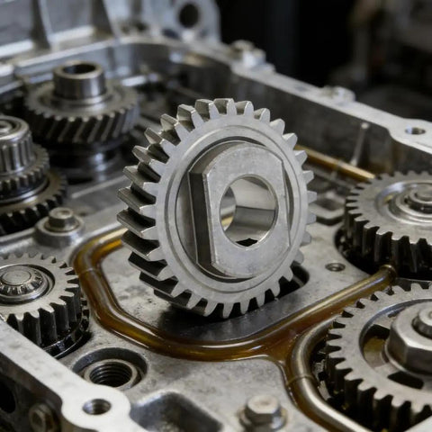 OEM Worm Gear Replacement Part For 5 To 6 Quart Stand Mixers, Compatible With 9706529, 1094120, 9703543 And Other OEM Standards, Beefy Metal Construction For A Fast, No Fuss Fit And Reliable Performance, metal worm gear in mixer gearbox